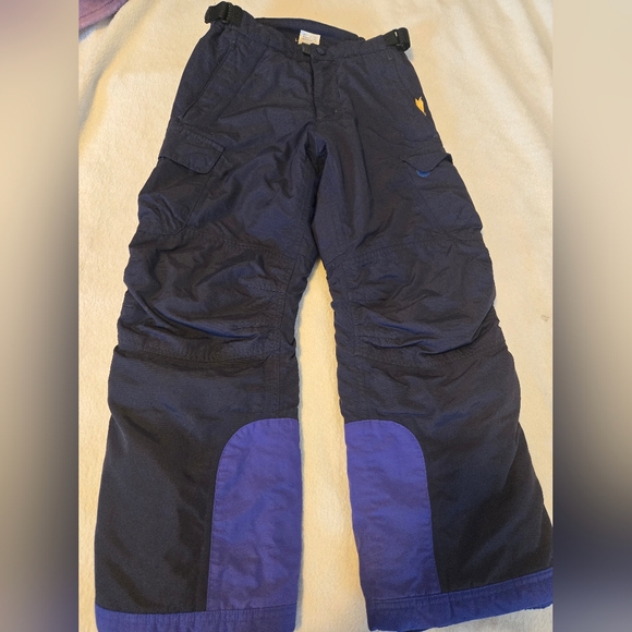 Lands' End Kids' Black and Blue Cargo One Piece - Picture 2 of 13